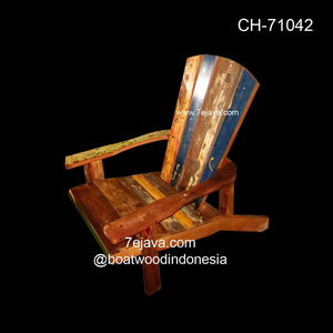 lazy chair boatwood
